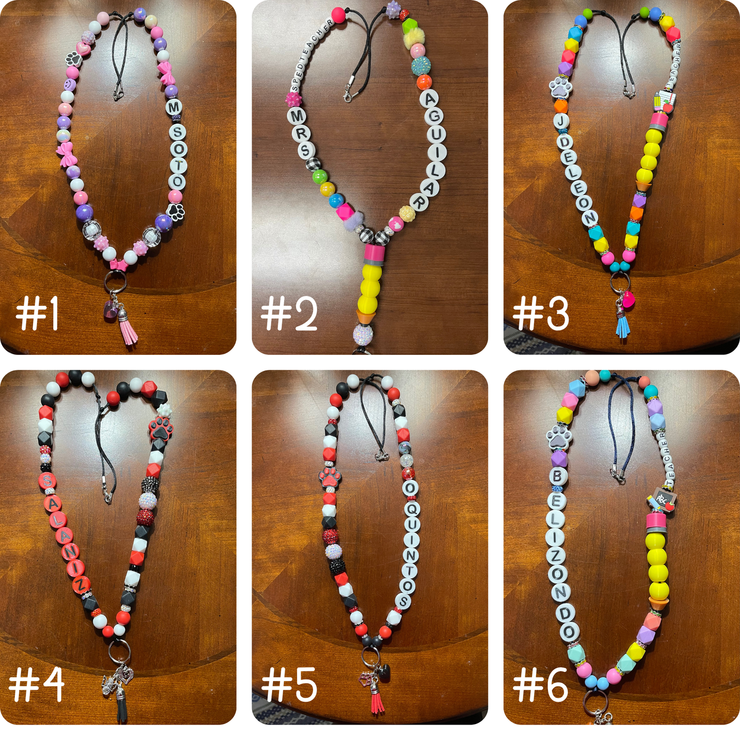 Custom 3D Printed Lanyards