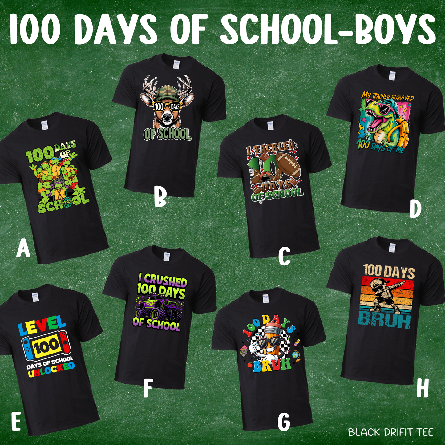 Boys-100 DAYS OF SCHOOL