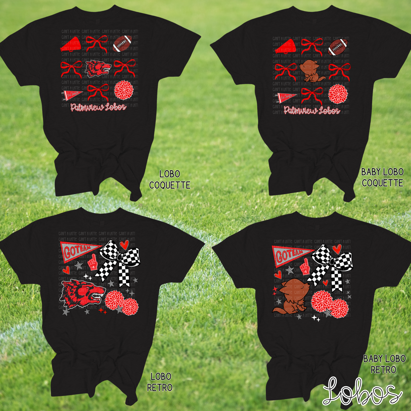 Lobos:Coquette Spirit Tee