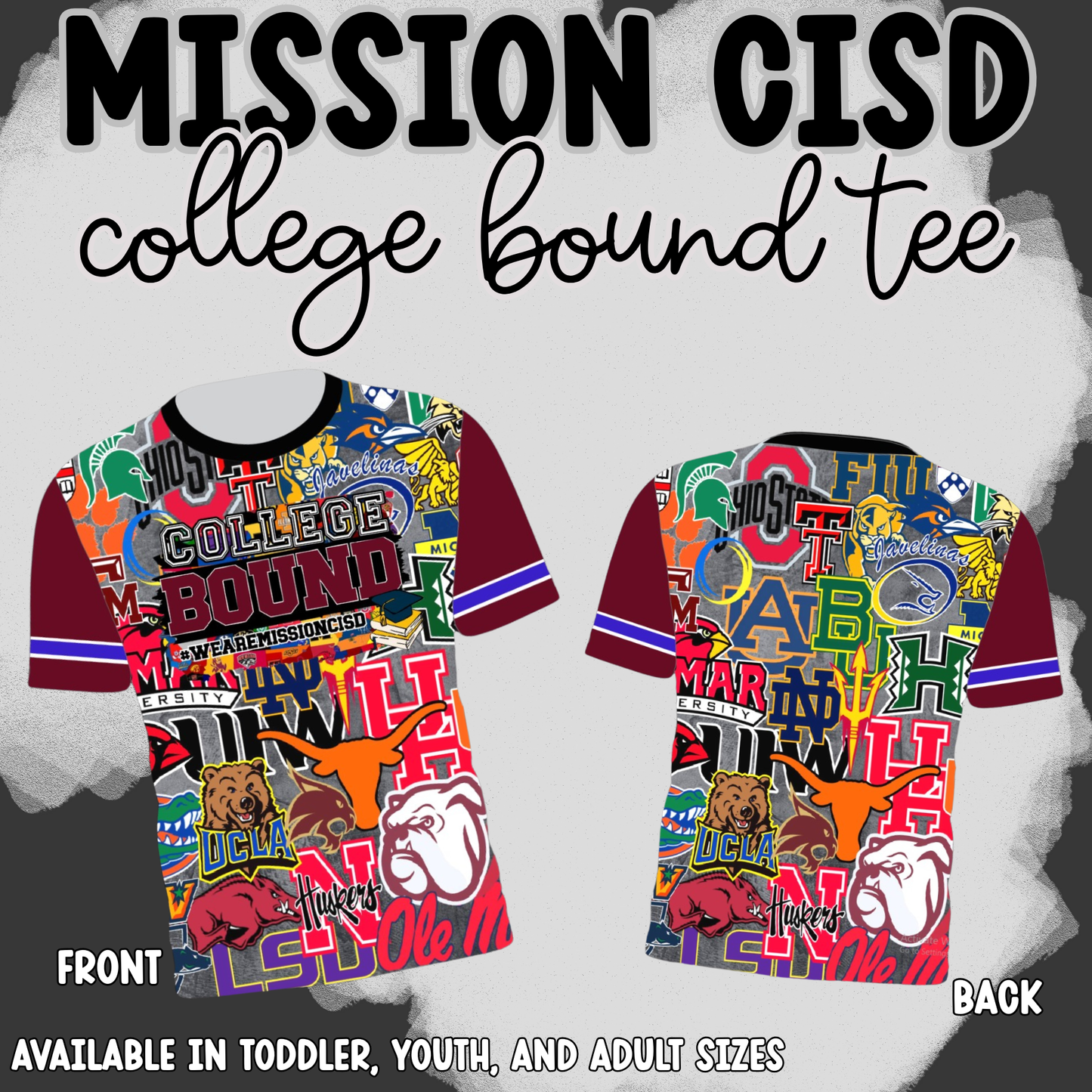 Mission: Full Sublimated Tees