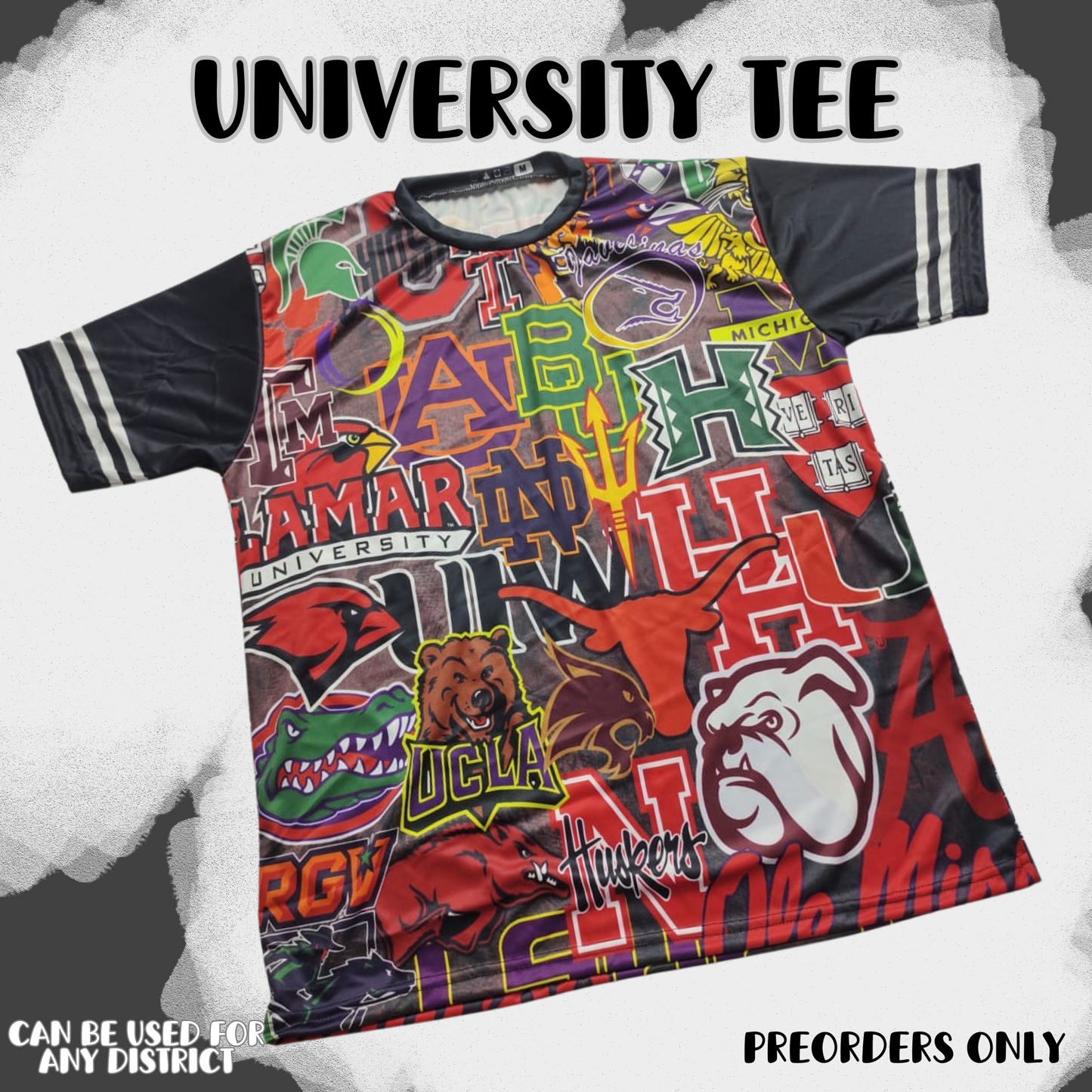 Full Sublimation Antibullying and College Tee