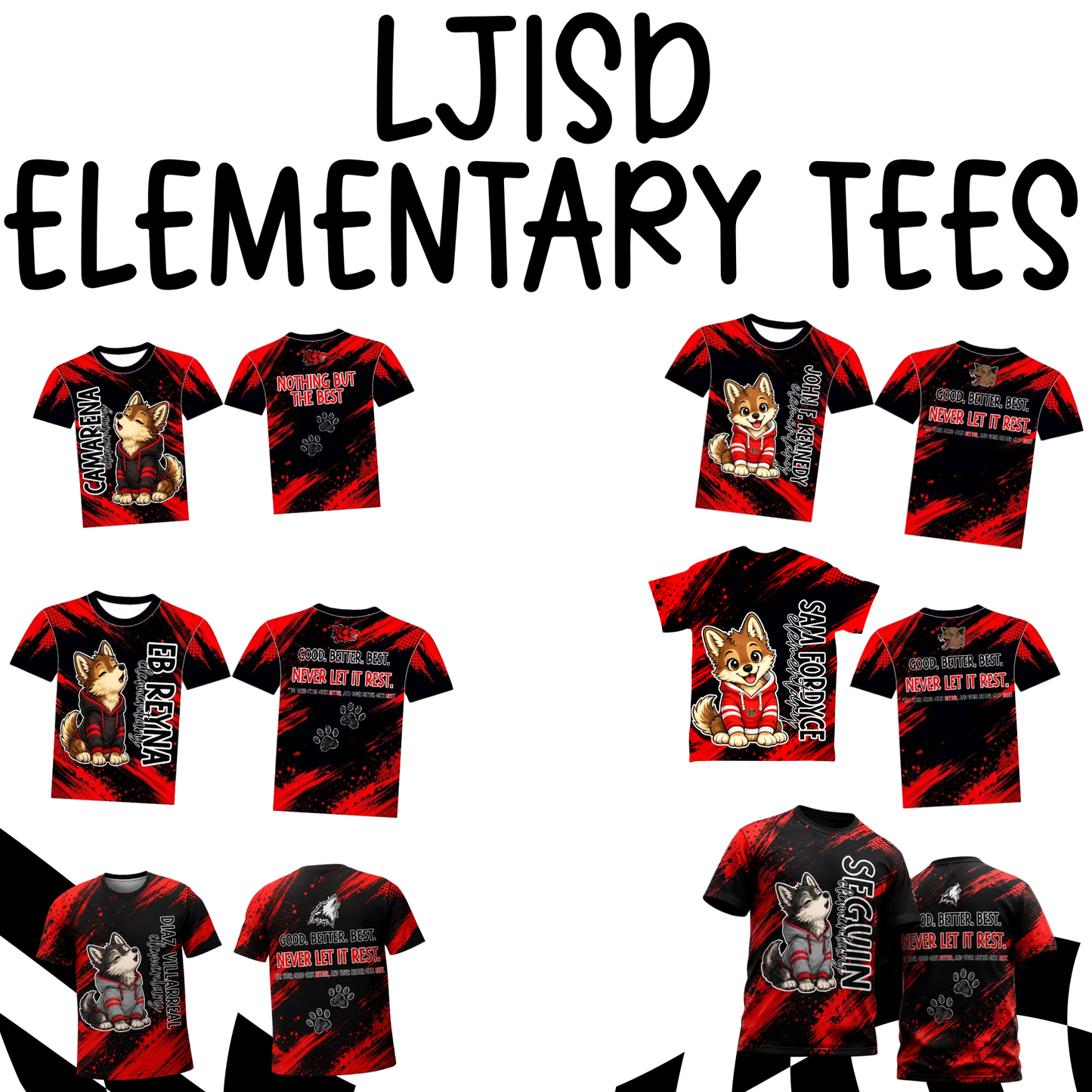 LJISD Elementary Spirit Tee