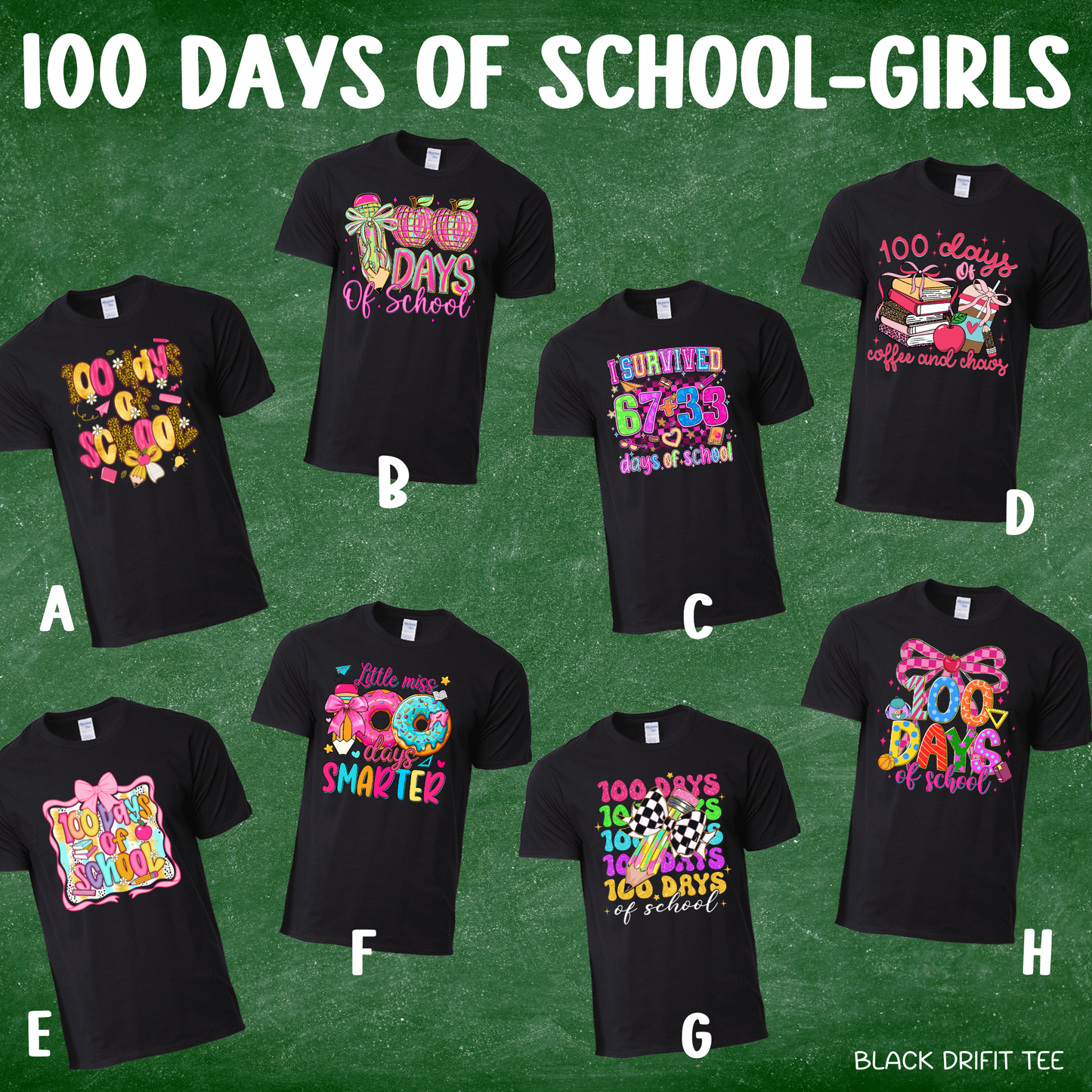 Girls-100 DAYS OF SCHOOL