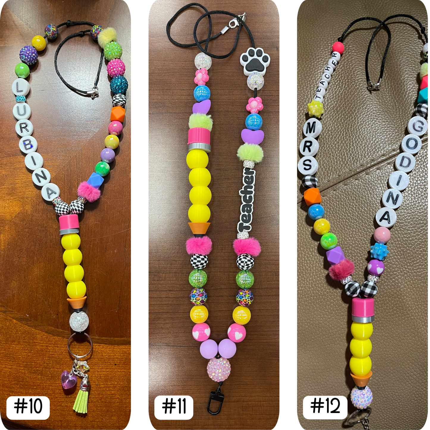 Custom 3D Printed Lanyards
