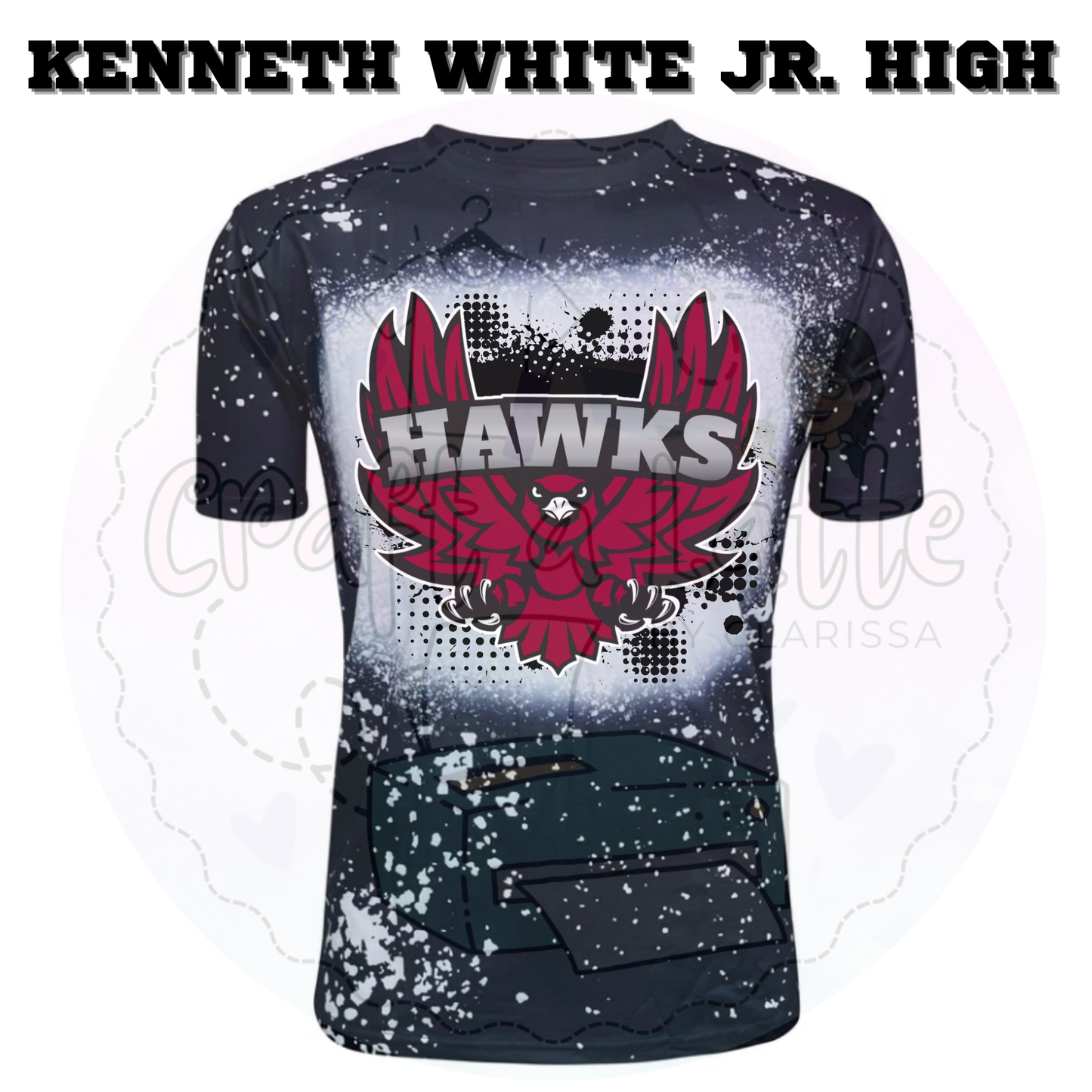 Mission CISD PreBleached Sublimated T-Shirt