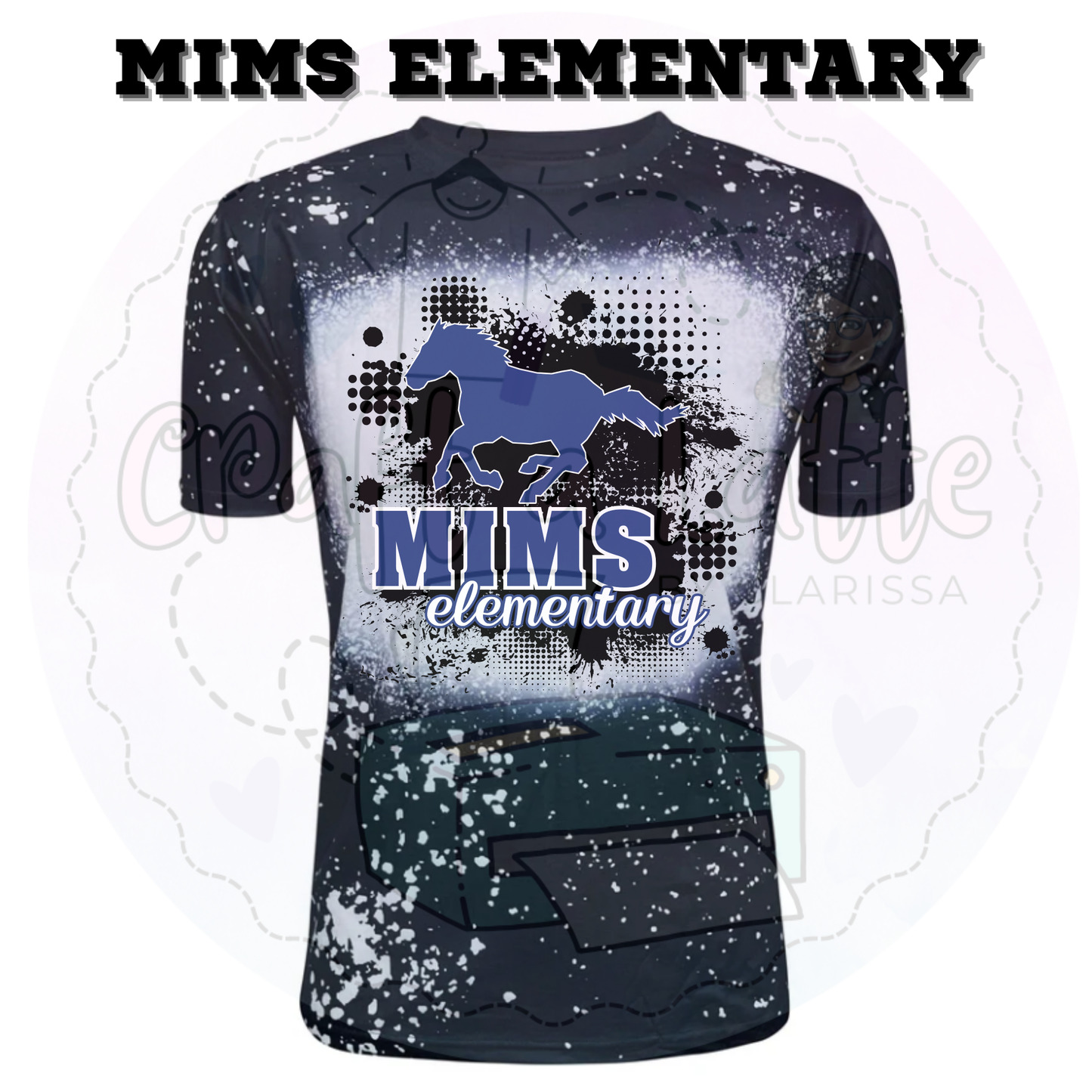 Mission CISD PreBleached Sublimated T-Shirt