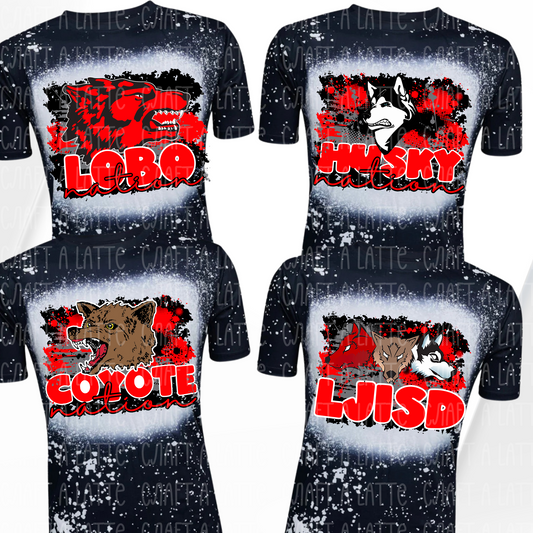 LJISD PreBleached Spirit Tee